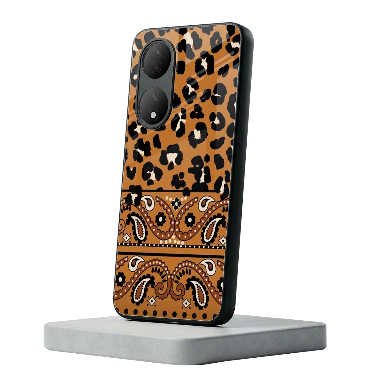 Jungle Bloom Vivo-y100 mobile cover | shockproof glass phone case