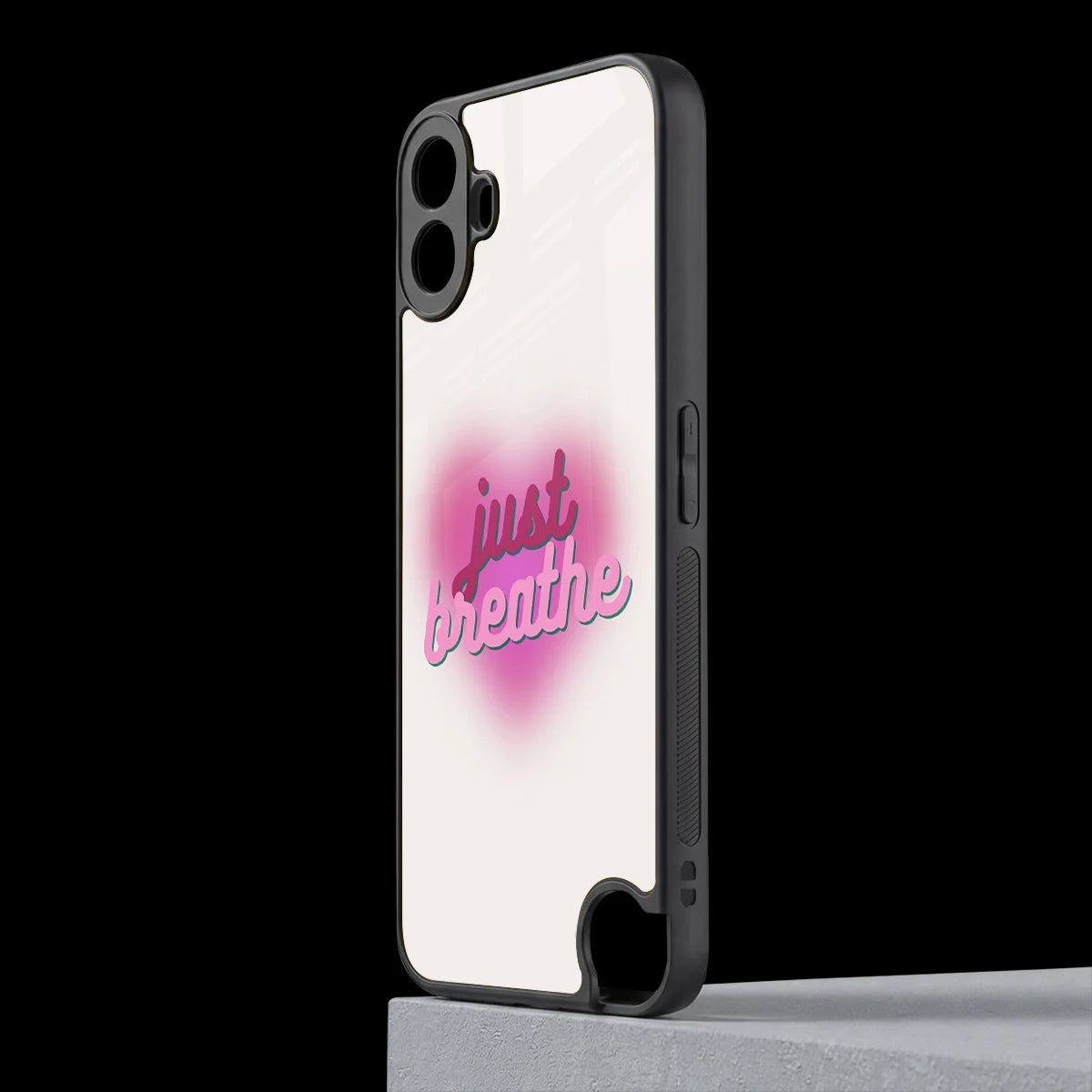 Just Breathe cmf nothing phone 1 mobile cover | shockproof glass phone case