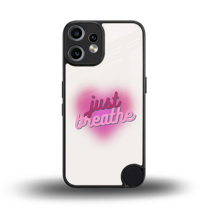 Just Breathe back phone cover | glass case for cmf nothing phone 2 pro