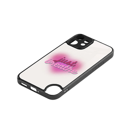 Just Breathe stylish phone case for cmf nothing phone 2 pro | glossy glass and slim fit