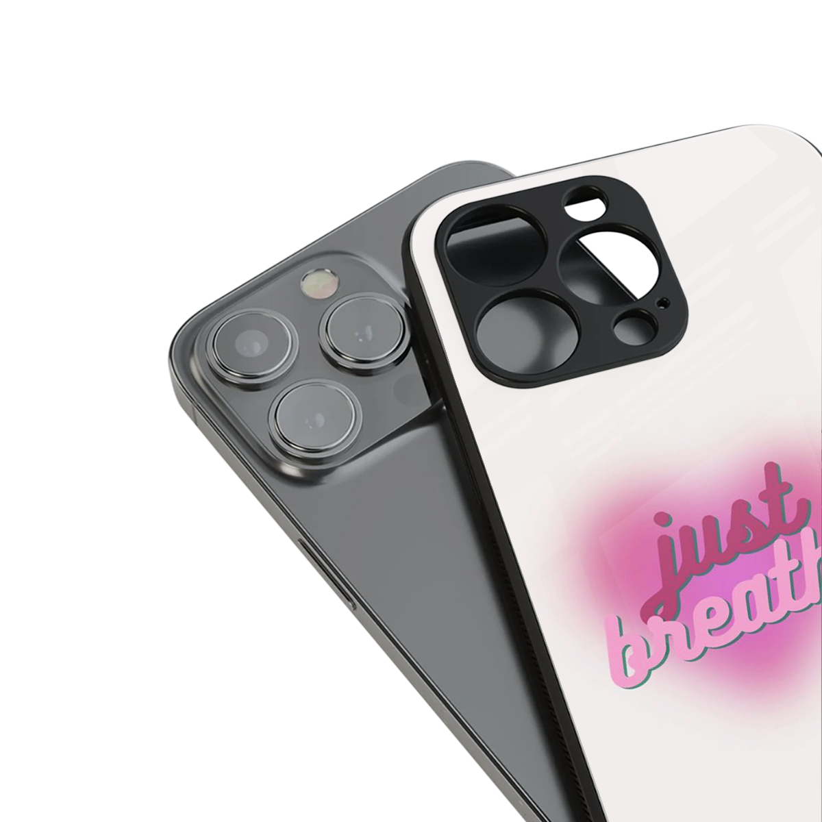 Just Breathe Phone Case for Iphone 16 | Glass Case
