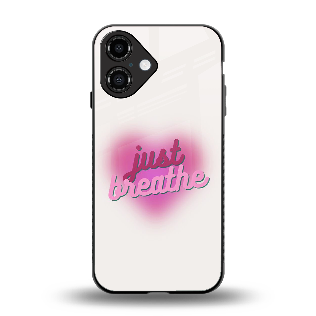 Just Breathe Phone Case for Iphone 16 | Glass Case