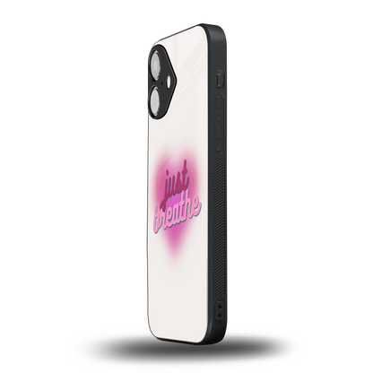 Just Breathe Phone Case for Iphone 16 | Glass Case