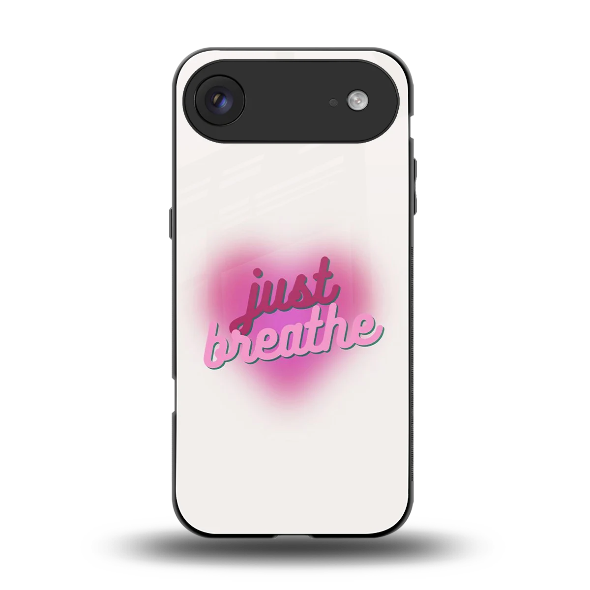Just Breathe back phone cover | glass case for iphone air