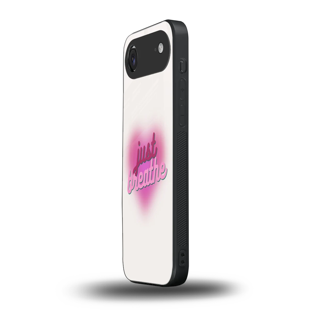 Just Breathe iphone air mobile cover | shockproof glass phone case