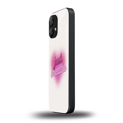 Just Breathe nothing phone 2 mobile cover | shockproof glass phone case