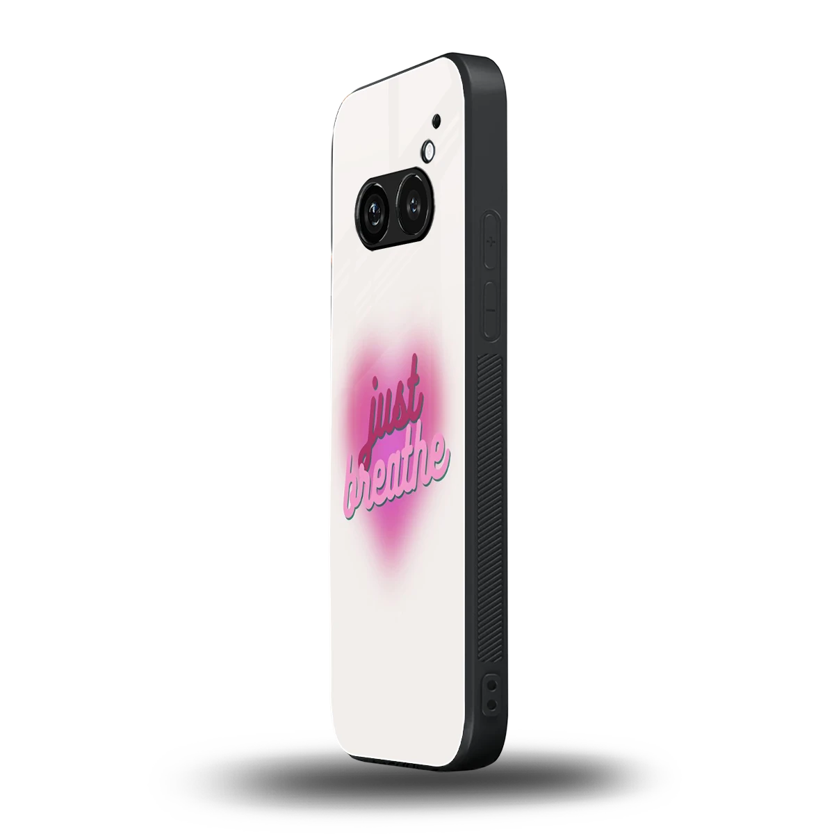 Just Breathe nothing phone 2a plus mobile cover | shockproof glass phone case