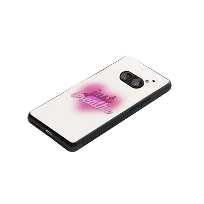 Just Breathe stylish phone case for nothing phone 2a plus | glossy glass and slim fit