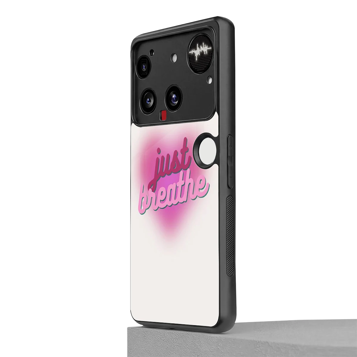 Just Breathe nothing phone 3 mobile cover | shockproof glass phone case