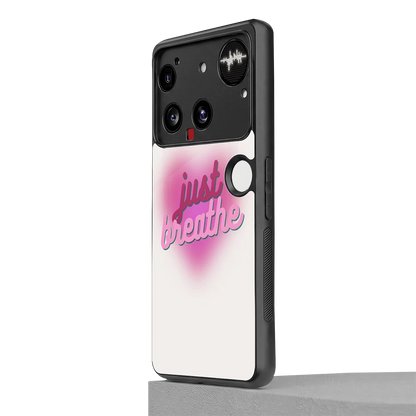 Just Breathe nothing phone 3 mobile cover | shockproof glass phone case