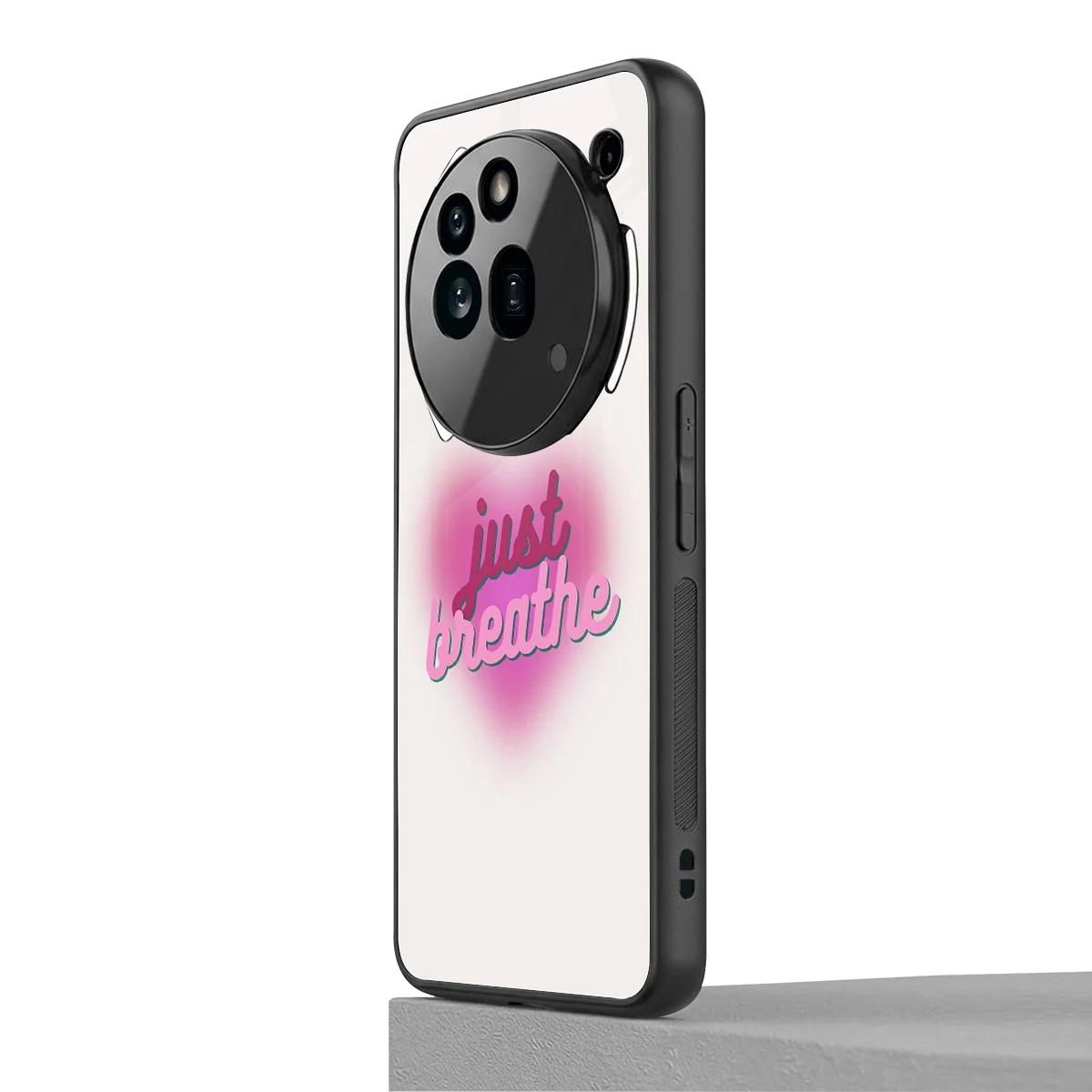 Just Breathe nothing phone 3a pro mobile cover | shockproof glass phone case