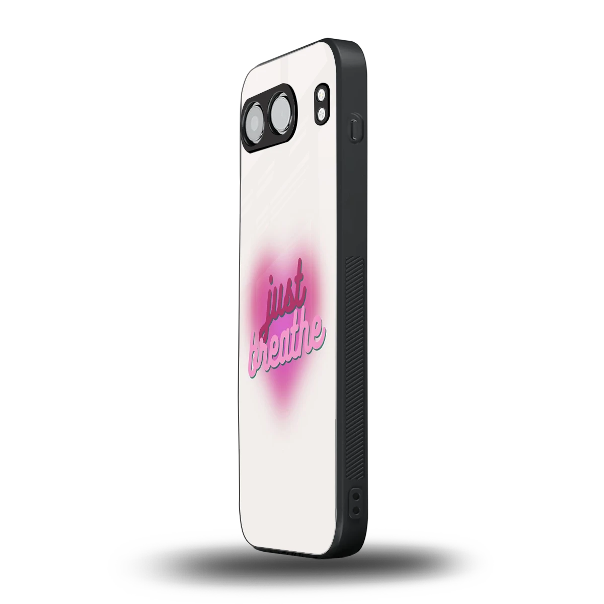 Just Breathe oneplus nord 4 mobile cover | shockproof glass phone case