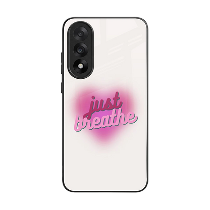Just Breathe back phone cover | glass case for oneplus nord 5