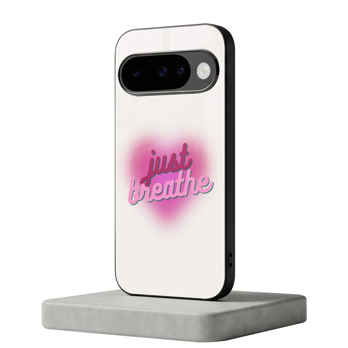 Just Breathe google pixel 10 mobile cover | shockproof glass phone case