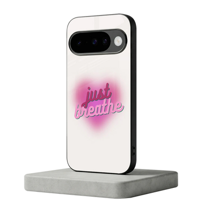 Just Breathe google pixel 10 mobile cover | shockproof glass phone case