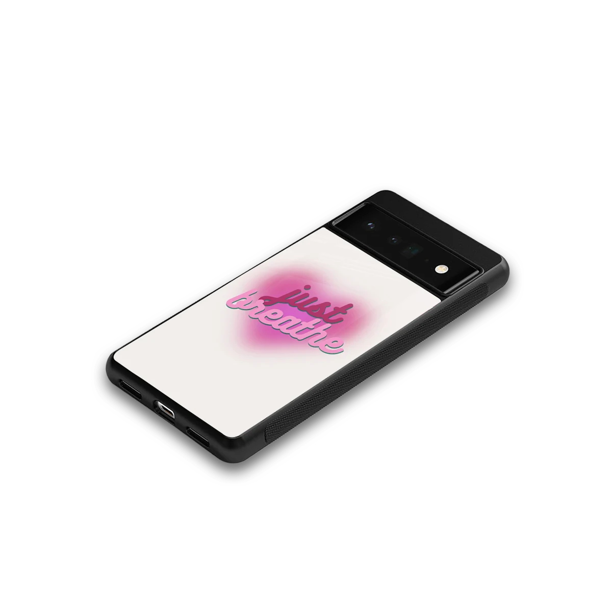 Just Breathe google pixel 6 pro mobile cover | shockproof glass phone case