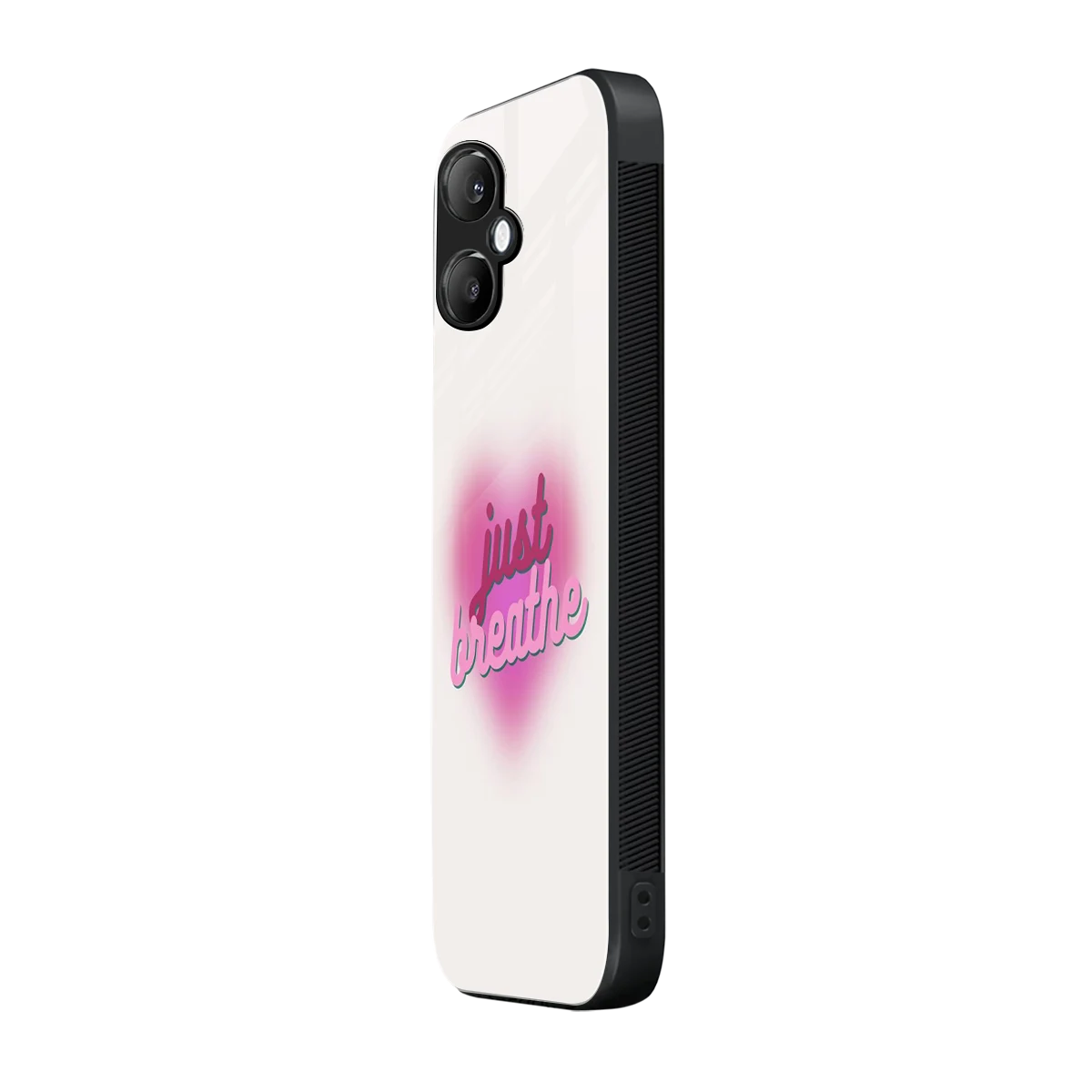 Just Breathe samsung galaxy a06 5g mobile cover | shockproof glass phone case