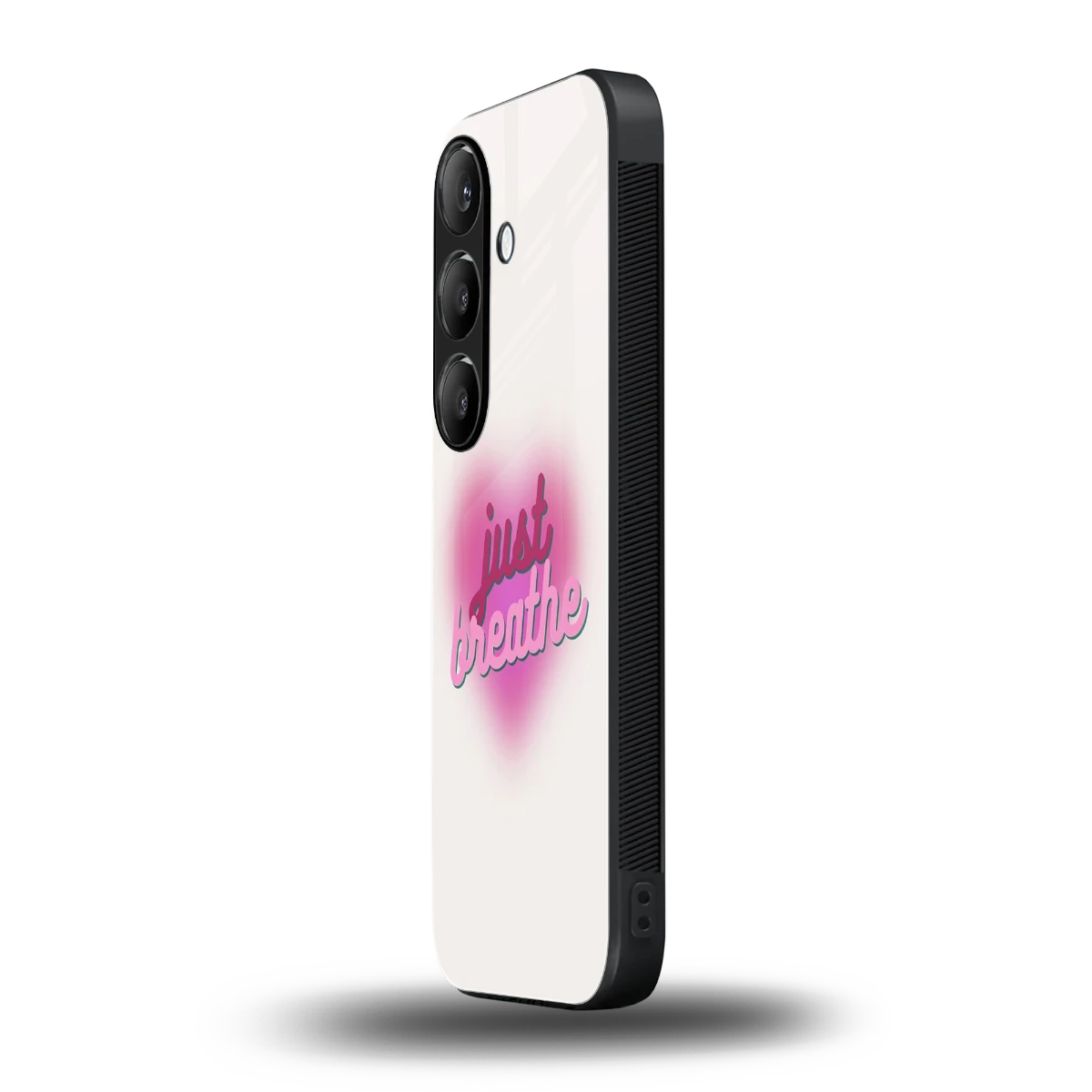Just Breathe samsung galaxy s24 plus mobile cover | shockproof glass phone case