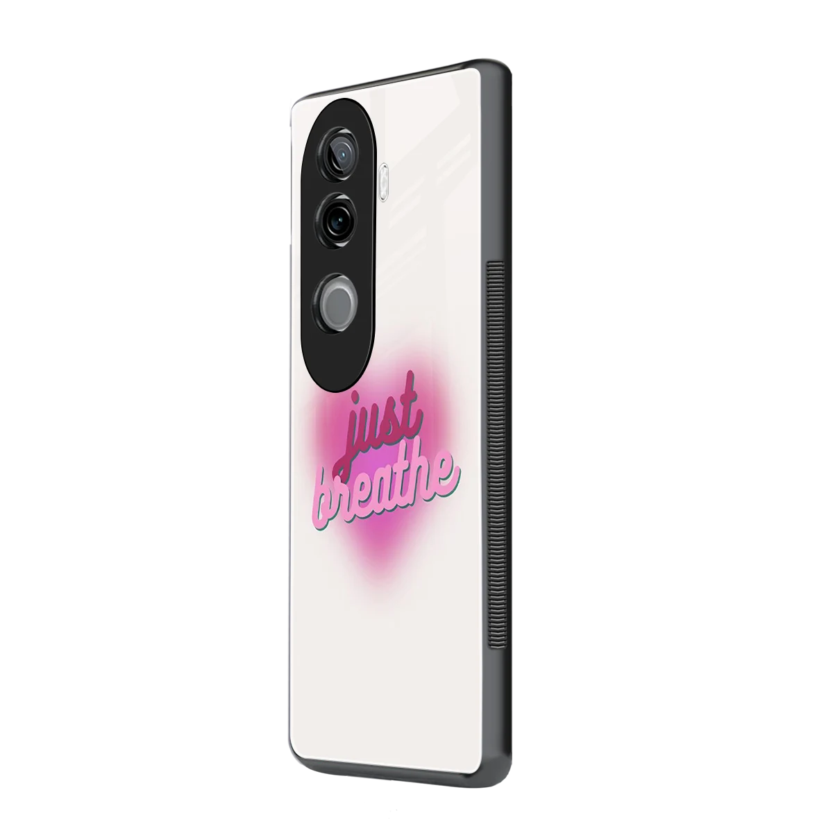 Just Breathe vivo v40e mobile cover | shockproof glass phone case