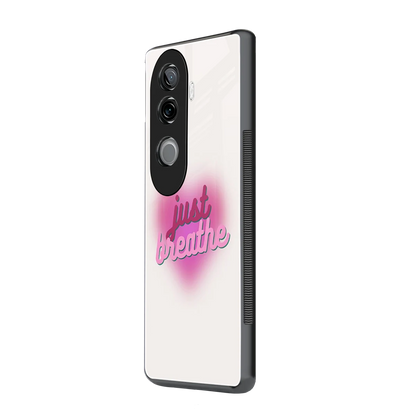 Just Breathe vivo v40e mobile cover | shockproof glass phone case