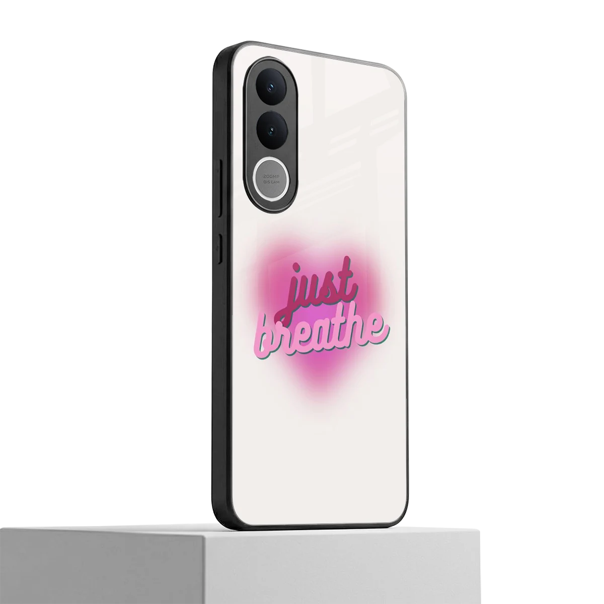 Just Breathe vivo v70 fe mobile cover | shockproof glass phone case