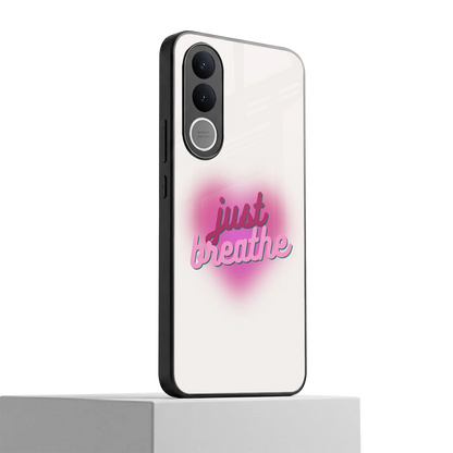 Just Breathe vivo v70 fe mobile cover | shockproof glass phone case