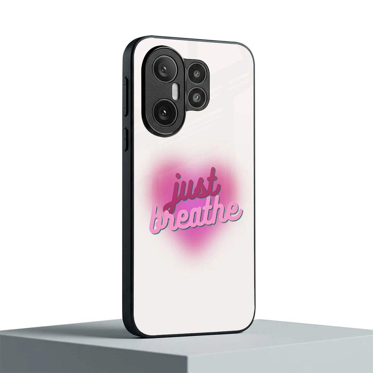 Just Breathe vivo x200 fe mobile cover | shockproof glass phone case