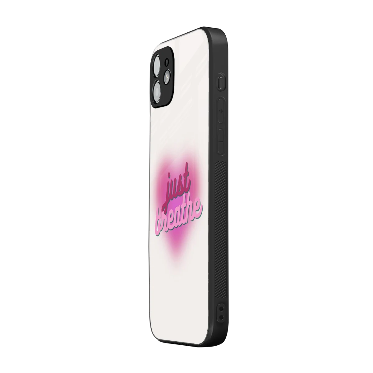 Just Breathe iphone 11 mobile cover | shockproof glass phone case