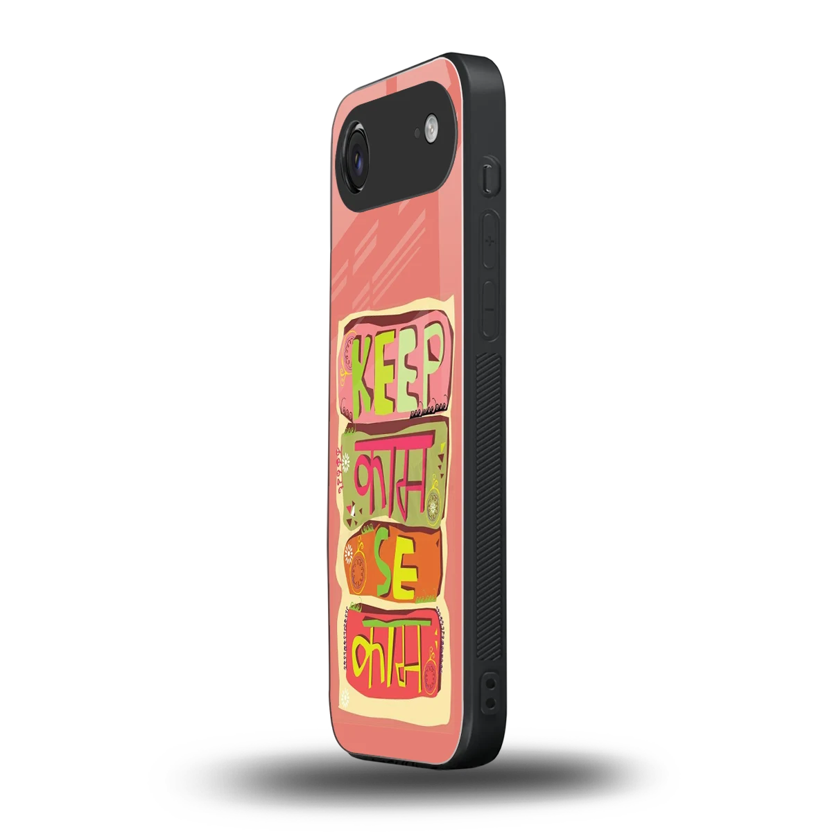 Kaam Se Kaam iphone air mobile cover | shockproof glass phone case