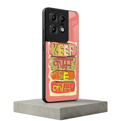 Kaam Se Kaam motorola edge 50 pro mobile cover | shockproof glass phone case