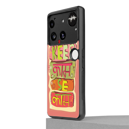 Kaam Se Kaam nothing phone 3 mobile cover | shockproof glass phone case