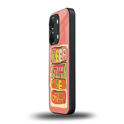 Kaam Se Kaam oneplus nord 3 mobile cover | shockproof glass phone case