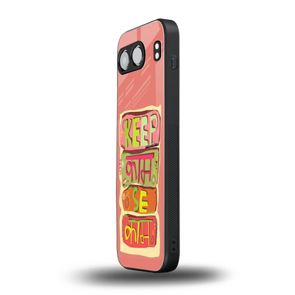 Kaam Se Kaam oneplus nord 4 mobile cover | shockproof glass phone case