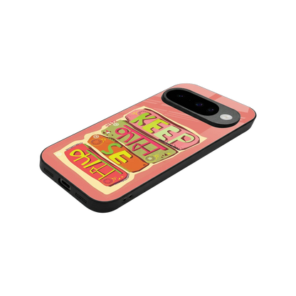 Kaam Se Kaam stylish phone case for google pixel 10 | glossy glass and slim fit