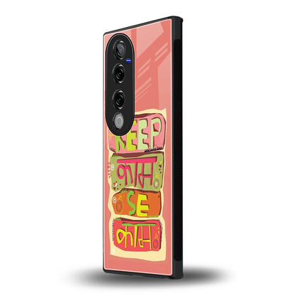 Kaam Se Kaam vivo v40 pro mobile cover | shockproof glass phone case