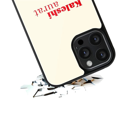 Durable Glass Back Mobile Case for iPhone, Samsung, OnePlus, Google Pixel, Redmi, Vivo, Oppo