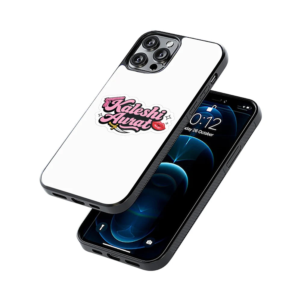 Protective Glass Back Phone Case Compatible with iPhone, Samsung, OnePlus, Pixel & More