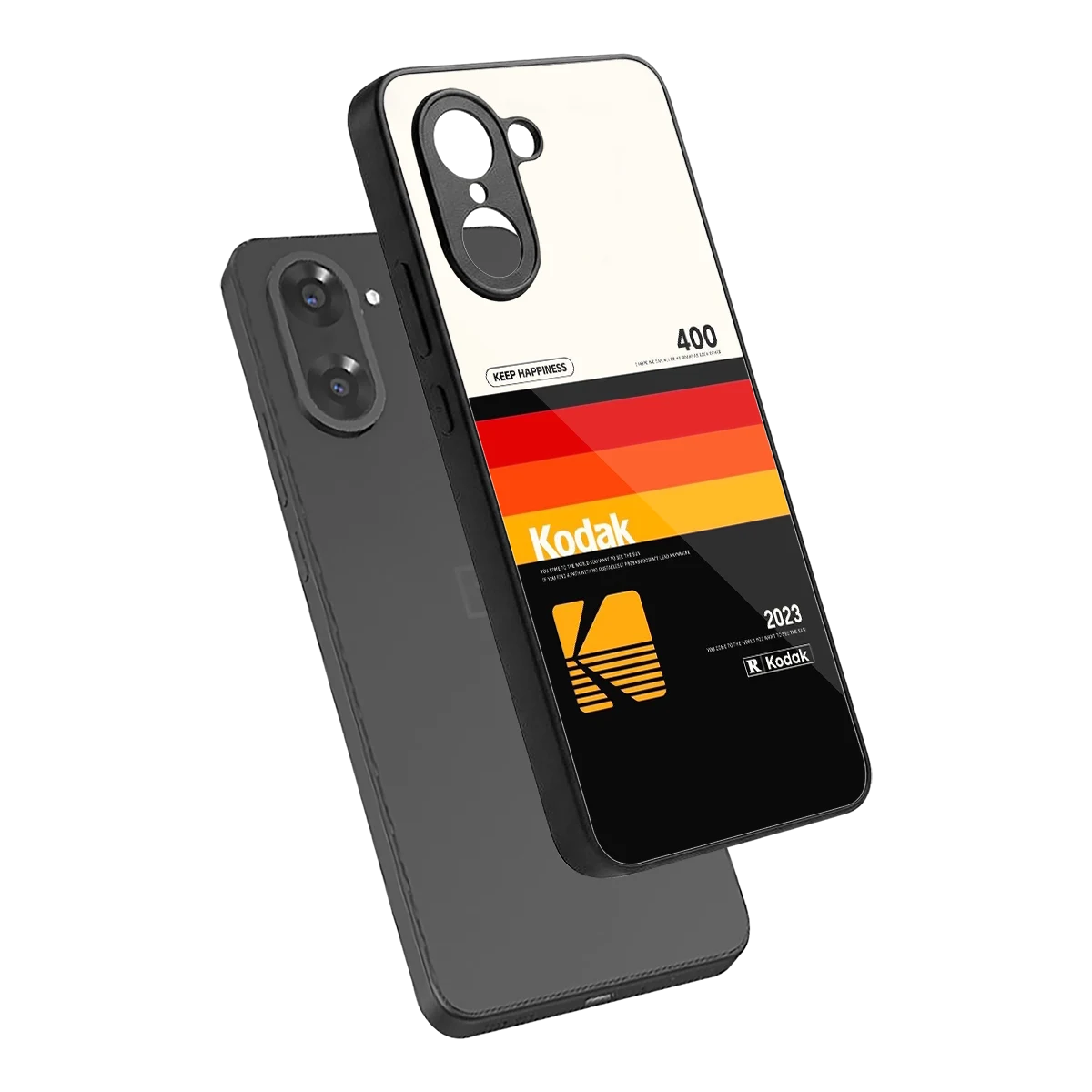 Keep Happiness sleek oneplus nord ce5 5g cover with tempered glass back and TPU edges