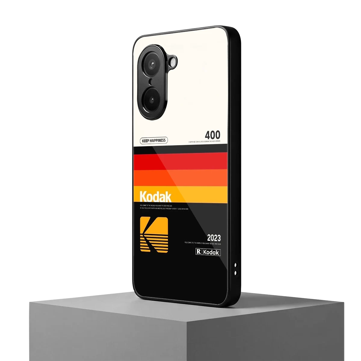 Keep Happiness oneplus nord ce5 5g mobile cover | shockproof glass phone case