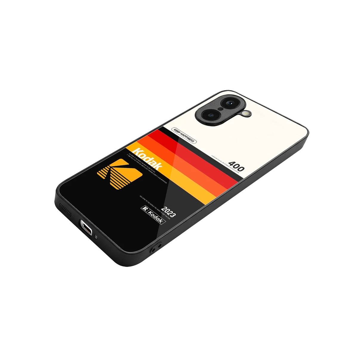 Keep Happiness stylish phone case for oneplus nord ce5 5g | glossy glass and slim fit
