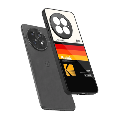 Keep Happiness sleek oneplus 13 cover with tempered glass back and TPU edges