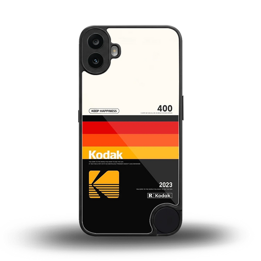 Keep Happiness back phone cover | glass case for cmf nothing phone 1