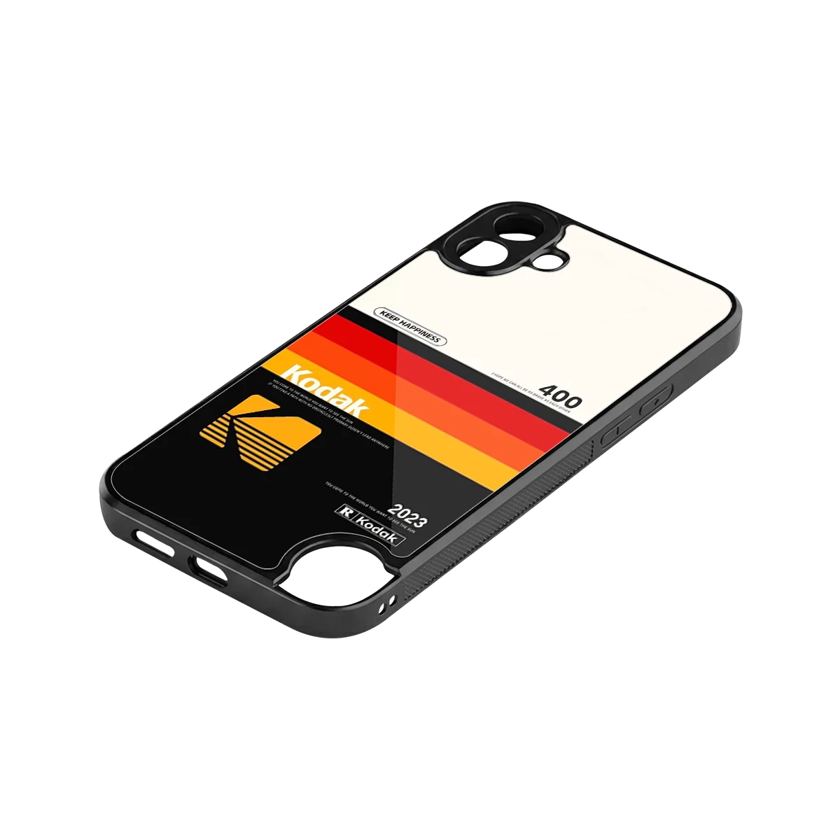 Keep Happiness stylish phone case for cmf nothing phone 1 | glossy glass and slim fit