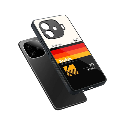 Keep Happiness sleek iqoo neo 10r 5g cover with tempered glass back and TPU edges