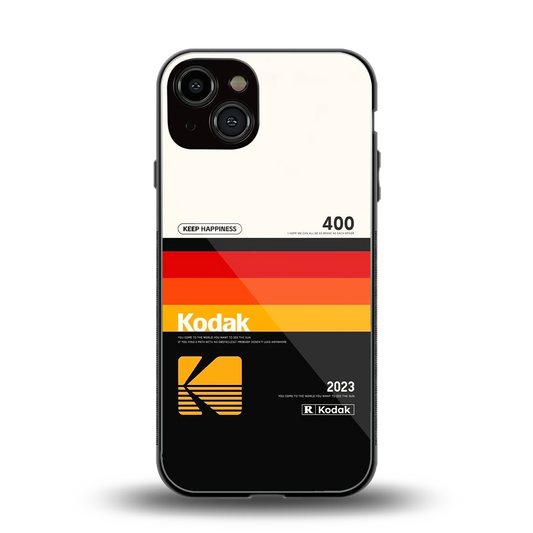 Keep Happiness back phone cover | glass case for iphone 13