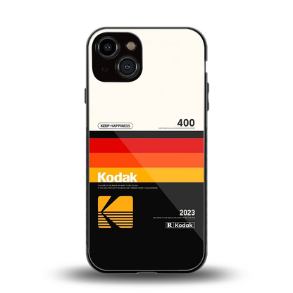 Keep Happiness back phone cover | glass case for iphone 14