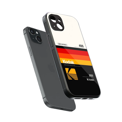Keep Happiness sleek iphone 14 plus cover with tempered glass back and TPU edges