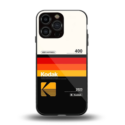 Keep Happiness back phone cover | glass case for iphone 15 pro max