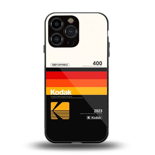 Keep Happiness back phone cover | glass case for iphone 15 pro max