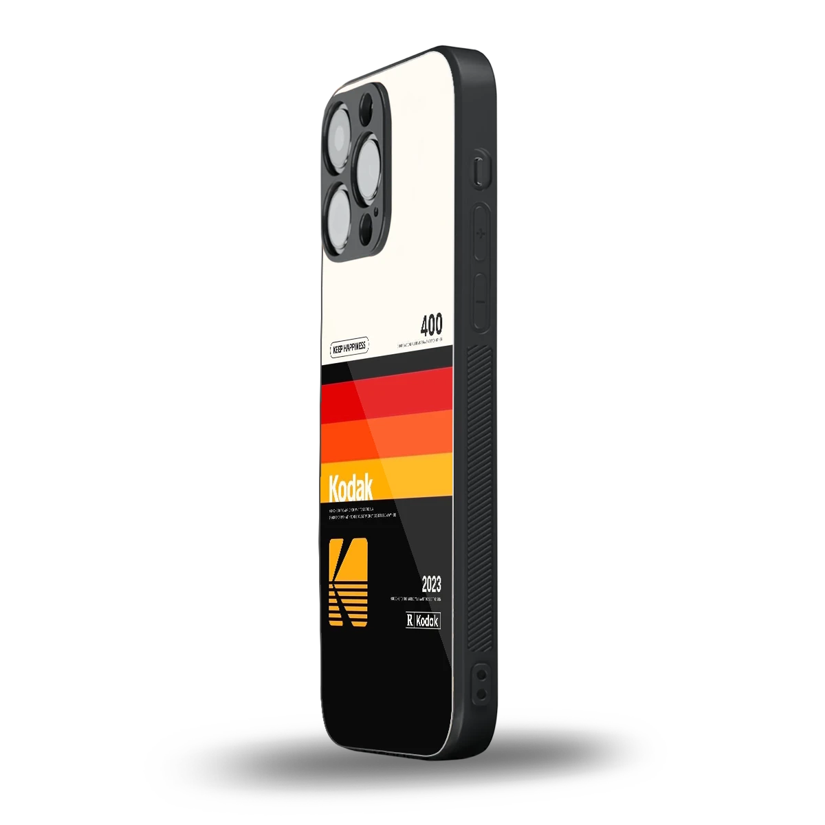 Keep Happiness iphone 15 pro max mobile cover | shockproof glass phone case